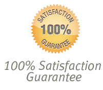 100% satisfaction guaranteed